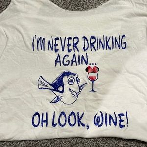 Disney tank top (Women’s L) - worn once